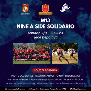 M13: Nine a side solidario
