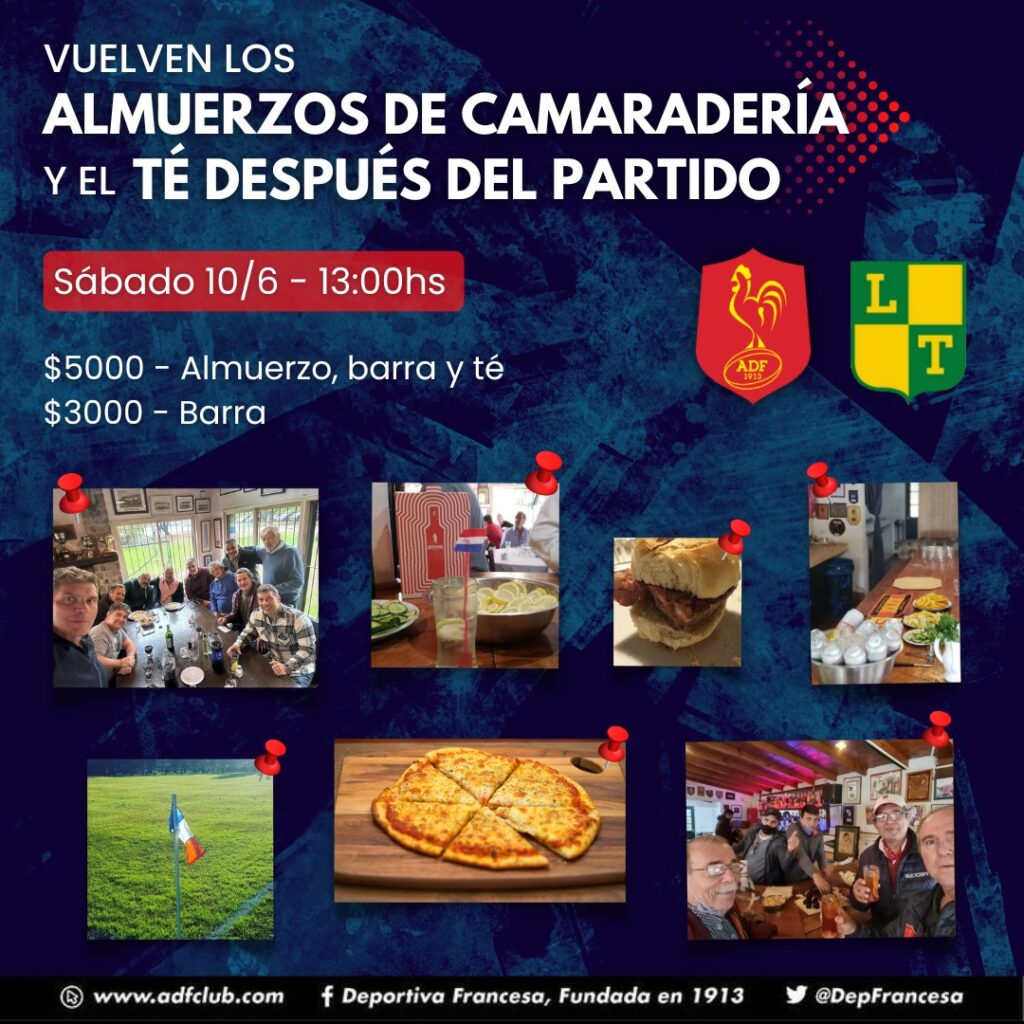 Almuerzo de camaradería
