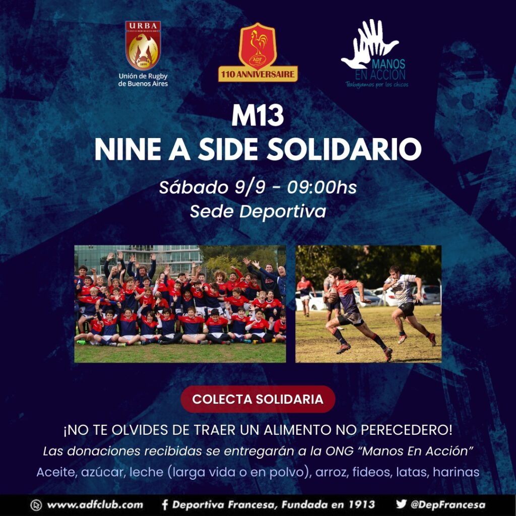 M13: Nine a side solidario