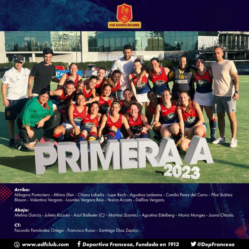 Hockey - PRIMERA A - 2023