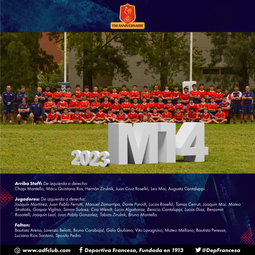 División M14 2023 - Rugby